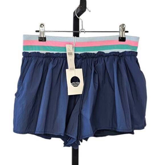 Anthropologie Daily Practice Drawstring Shorts, Skort, Blue, Pull On, Athletic,S - Picture 2 of 9